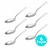 Kit 6 Colheres Aço Inox Mesa Sopa Talher Buffet Restaurante - comprar online
