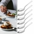 Kit 6 Colheres Aço Inox Mesa Sopa Talher Buffet Restaurante