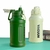 Garrafa Térmica Esportiva A Vácuo 600ml Aço Inox Bico Canudo - comprar online