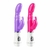 Vibrador Duplo Estimulador Coelhinho Macio Jelly Silencioso 15cm