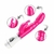 Vibrador Duplo Coelhinho Ponto G Clitóris Recarregável USB 16cm - comprar online