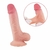 Dildo Super Realístico Dupla Camada Com Ventosa 17cm
