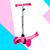 Patinete Regulável Infantil 3 Rodinhas Com Led Para Crianças Até 40kg - comprar online