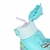 Imagem do Garrafinha C/ Canudo Squeeze Infantil Garrafa Bebe Térmica Alça