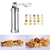 Maquina Manual Modeladora Biscoitos Cookies 10 Moldes de Alumínio 4 Bicos - Brasil Boa Compra