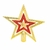 Ponteira Estrela Decoração Enfeite Glitter Arvore De Natal 18cm - loja online