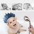 Chapéu Coroa Para Banho Bebê Viseira Protetor Para Olhos - comprar online