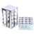 Organizador Porta Tempero Giratório Inox 16 Potes Inox - Brasil Boa Compra