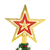 Ponteira Estrela Decoração Enfeite Glitter Arvore De Natal 18cm na internet