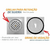Ralo de Banheiro Inox Click Inteligente 15x15cm na internet