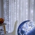 Pisca de LED Cortina Fio de Fada USB 200L 3x2m 8 Modos