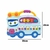 Teclado Piano Musical Bebê Brinquedo Infantil Divertido Som Carros - comprar online