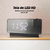 Relógio Alarme LED Espelhado USB Com Projetor de Hora - comprar online
