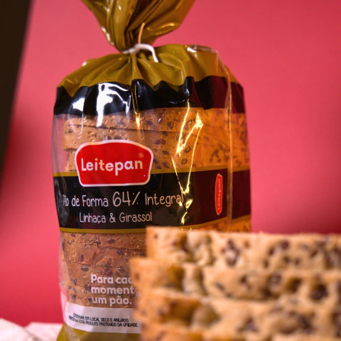 Pão de Linhaça e Girassol