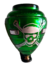 Trompo Pirata Skull (Verde) - comprar en línea