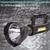 Linterna Reflector Recargable LED COB con Busca Huella USB - comprar online