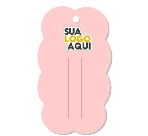 Tag com Formato especial Sem Recorte - Arte Pronta
