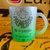 Caneca Vidro Fosca com verde 325 ML - Com o Hino do Palmeiras Spotify - -Arte pronta - Bazar - La'Bella zzi Entregas Personalizados