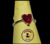 Anillo corazon plata
