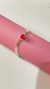 Pulseira folhada coração