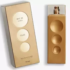 Fragrância Desodorante Corporal Make me Fever Gold 100ml na internet