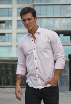 Camisa de poplin elastizado en internet