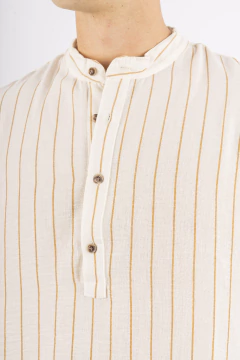 Imagen de CAMISOLA LINO RAYA
