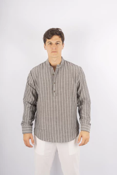 Imagen de CAMISOLA LINO RAYA