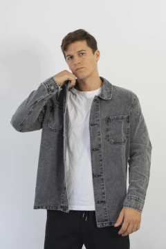 CHAQUETA DE JEANS NEGRA - La Vasca Jeans