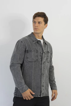 CHAQUETA DE JEANS NEGRA - La Vasca Jeans