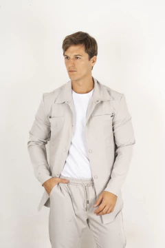 CHAQUETA CREP SASTRERA - comprar online