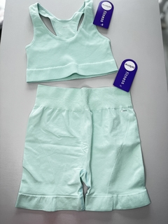 REF.: 00605 CONJUNTO SELENE SEM COSTURA - Fofinha Moda Fitness