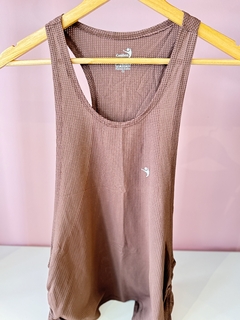 REF: 00012 REGATA CAVADA POLIAMIDA DRY FIT - Fofinha Moda Fitness