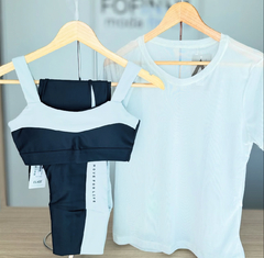 COMBO CONJUNTO + BABY LOOK DE TULE