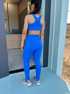 REF.:00615 CONJUNTO SELENE SEM COSTURA - Fofinha Moda Fitness