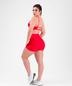 REF: 1922 CONJUNTO SHORT NO MICRO CANELADO na internet