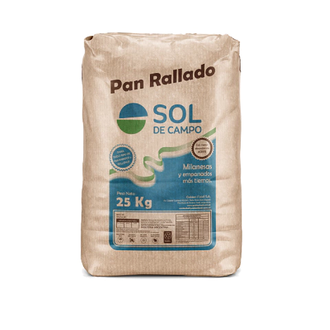 Pan Rallado - Sol de Campo - 25kg - comprar online