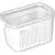 Pote Slim Hermetico c/Trava Multiuso 1780ml Branco Paramount