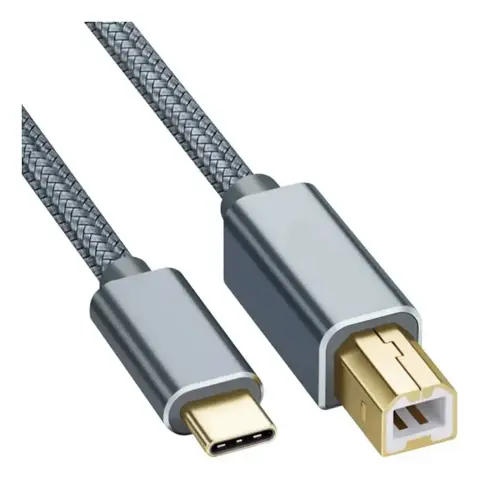 Cable Impresora Usb C A Usb B 2.0 2mts P / Macbook Mac