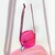 Lembrancinha Bolsinha Neon Transparente Transversal