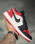 Air Jordan 1 Low “Bred Toe” na internet