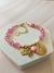 Pulsera Borreguitos de la Abundancia cuarzo rosa