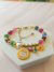 Pulsera Borreguitos de la Abundancia cuarzo multicolor - tienda en línea