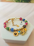 Pulsera Borreguitos de la Abundancia cuarzo multicolor - Roxest Joyería Fina