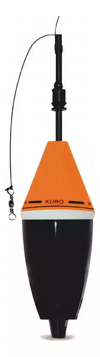Bóia JR Pesca Bóia cevadeira 148 mini kuro 24g LARANJA