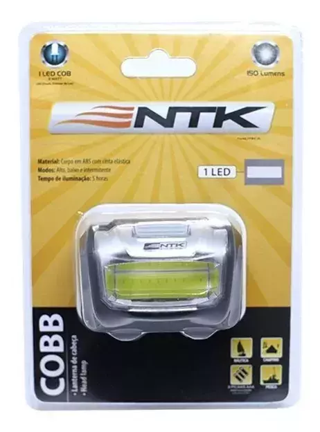 Lanterna de cabeça Led NTK Cobb
