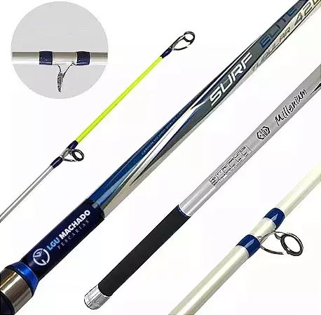 Vara para carretilha LGU Machado Diamante Surf 390 40-60lb