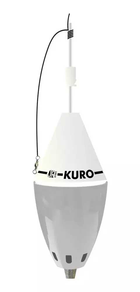 Bóia JR Pesca 139 boia cevadeira kuru flex 52g BRANCO