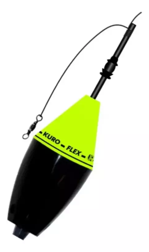 Bóia JR Pesca 180 boia cevadeira kuru flex 60g AMARELO