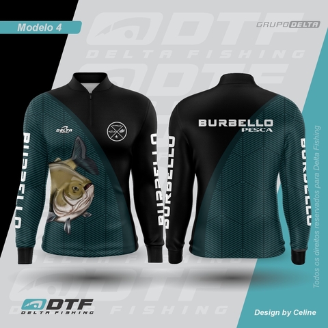 Camiseta Burbello Pesca Delta Fishing